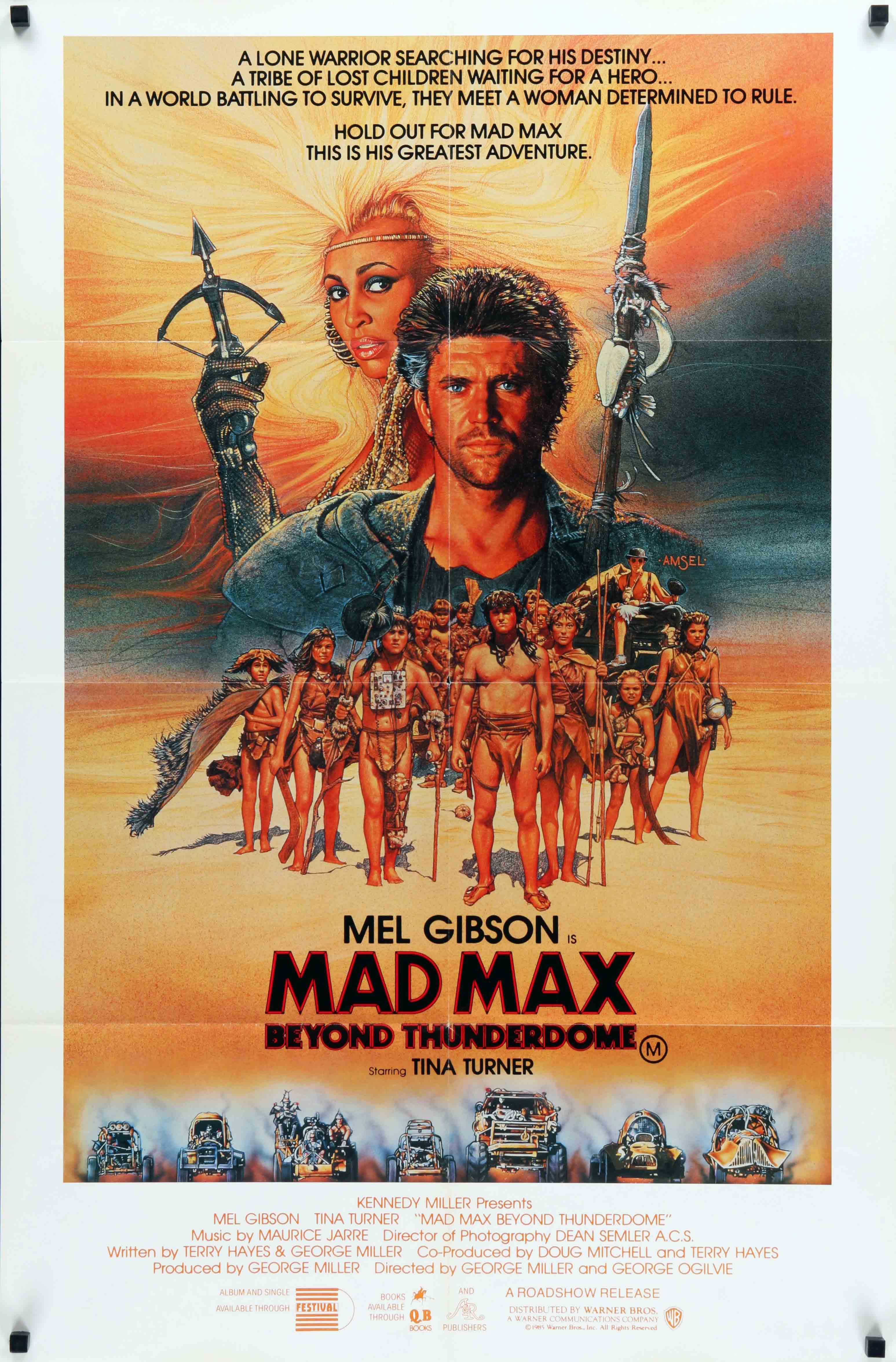 Mad Max 3. posterlad
