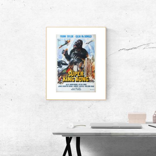 Super Kong filmplakát

