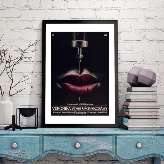 Veronika Voss vágyakozása filmplakát
