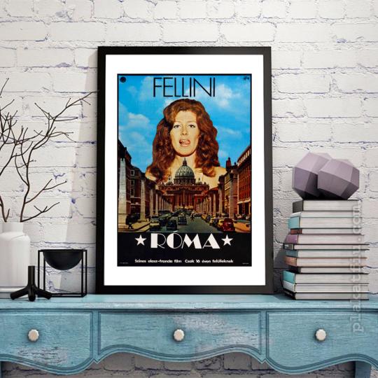 Fellini : Róma filmplakát
