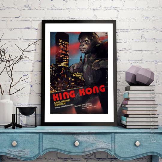 King Kong filmplakát
