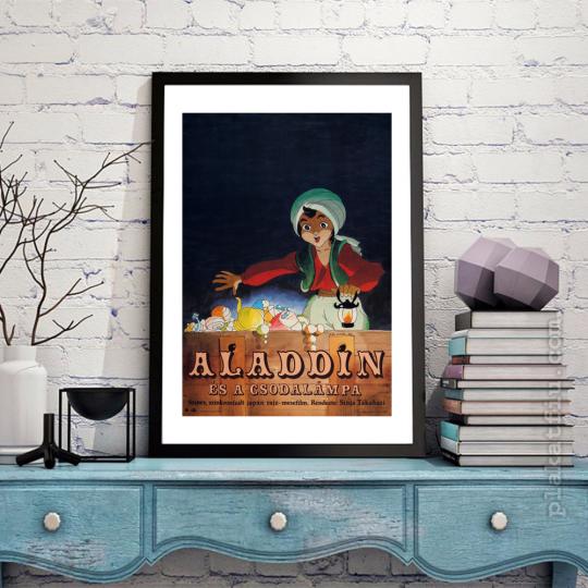 Aladdin és a csodalámpa filmplakát
