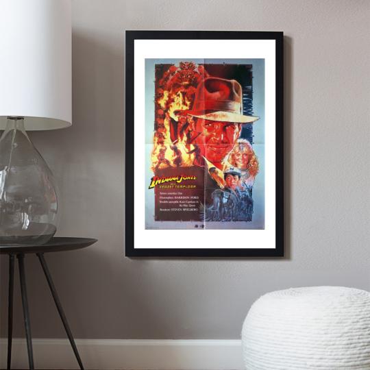 Indiana Jones és a végzet temploma filmplakát

