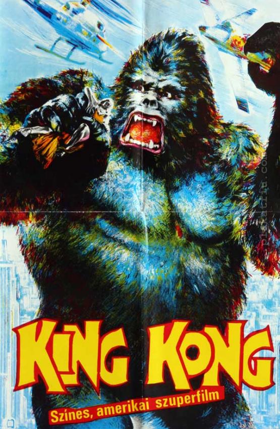 King Kong filmplakát
