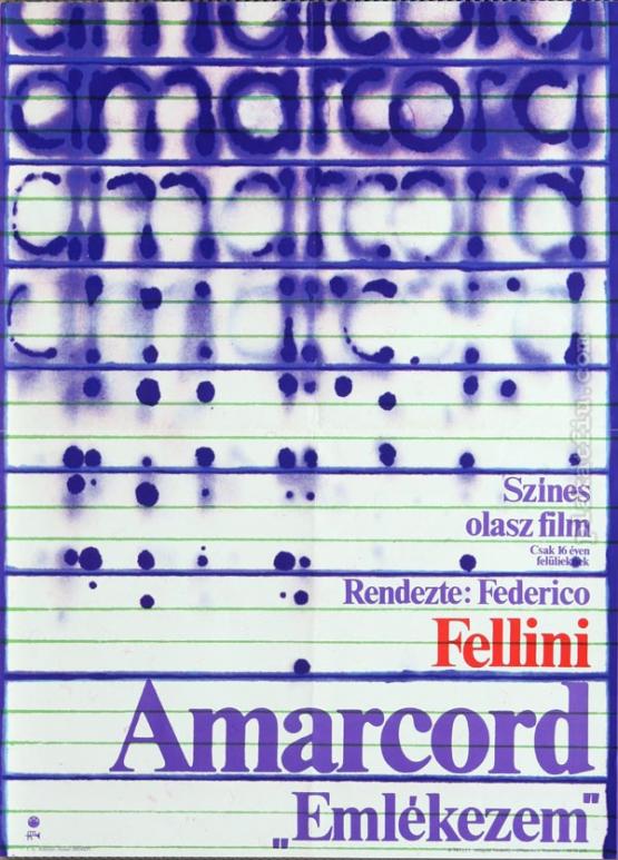 Amarcord filmplakát
