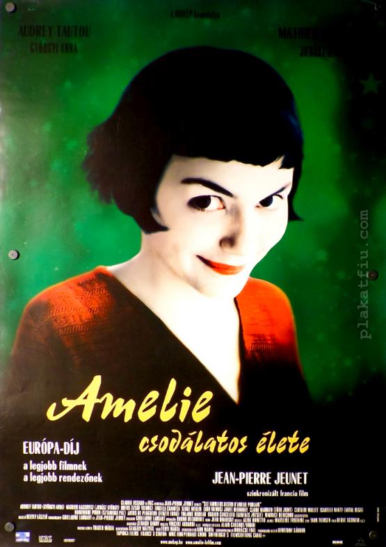 Amelie csodálatos élete filmplakát

