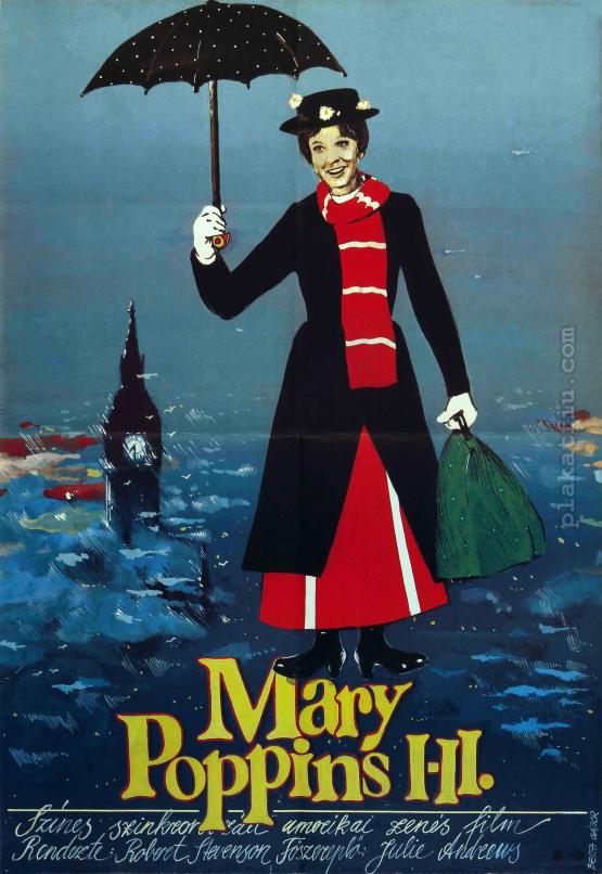 Mary Poppins filmplakát
