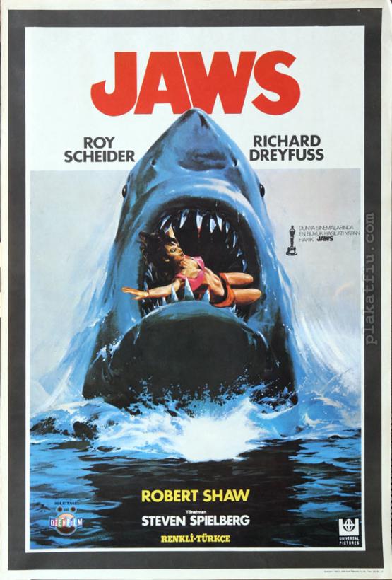 A cápa filmplakát
