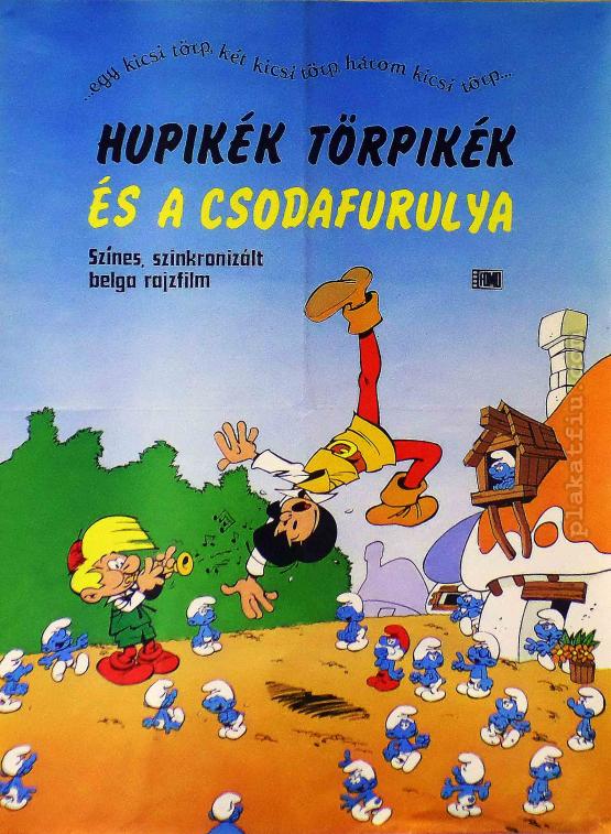 Hupikék törpikék és a csodafurulya filmplakát
