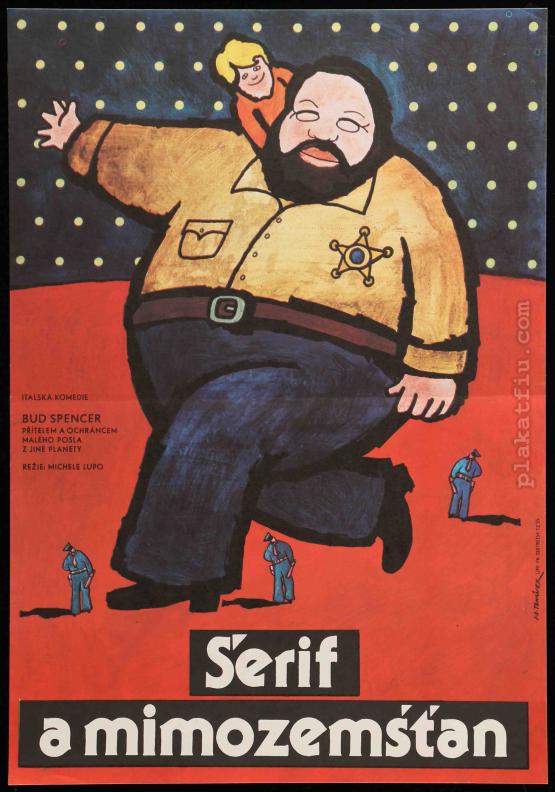 A seriff és az idegenek filmplakát
