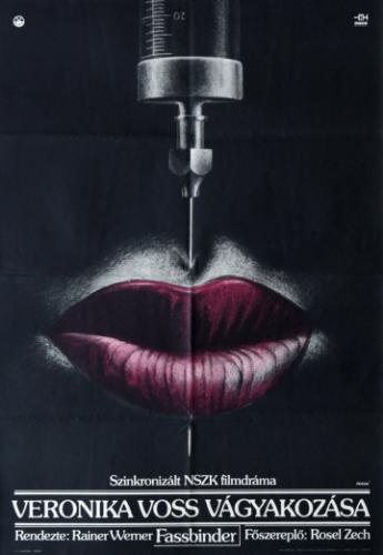 Veronika Voss vágyakozása  filmplakát
