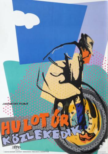 Hulot úr közlekedik filmplakát
