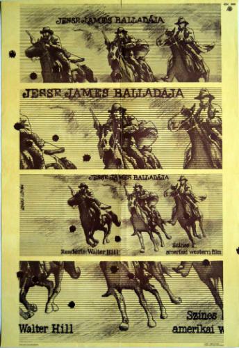 Jesse James balladája filmplakát
