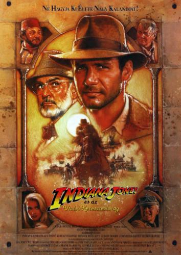 Indiana Jones és az utolsó kereszteslovag filmplakát
