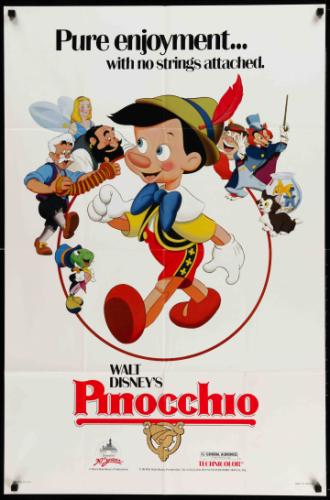 Pinokkió filmplakát
